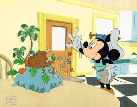 Mickey Mouse original cel