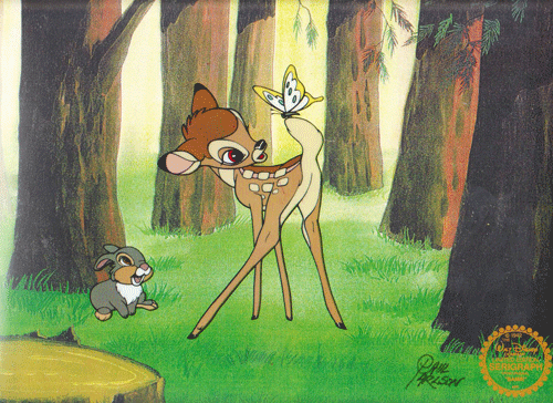 Bambi And Butterfly