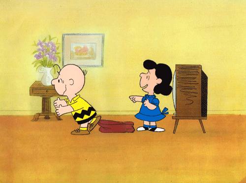Charlie Brown and Lucy OPC