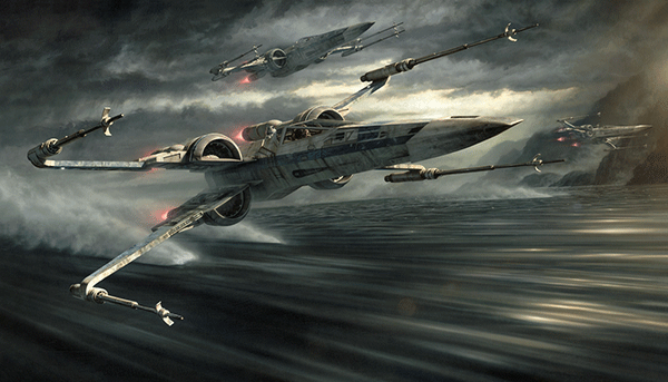 Star Wars Incoming T70 Tearing It Up