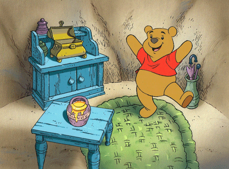Winnie The Pooh and the Hunny Jar
