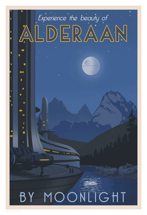 Alderaan By Moonlight