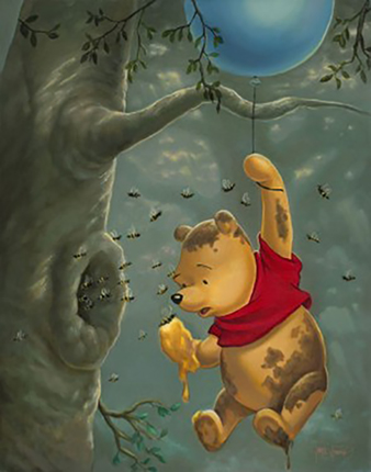 Pooh’s Sticky Situation